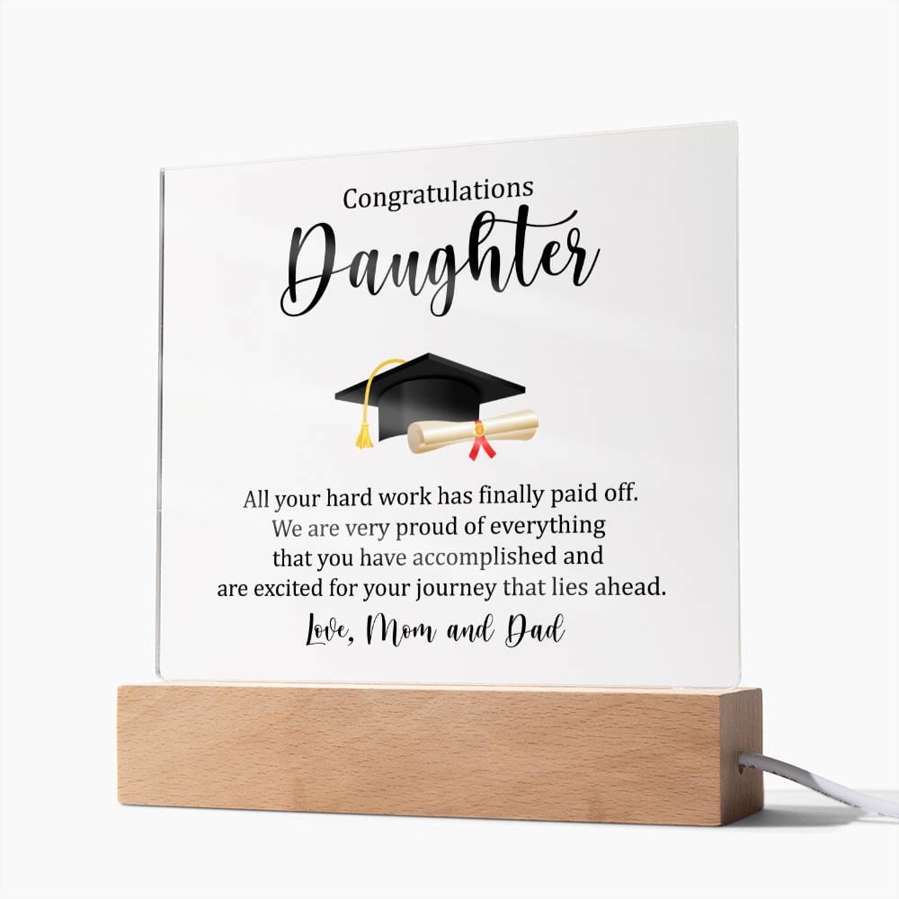 Acrylic Plaque Uber Elegant