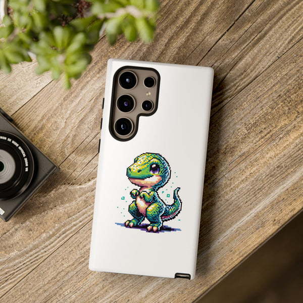 Pixel Dinosaur Phone Case - Cute T-Rex iPhone 13 Pro, Google Pixel & Samsung Case
