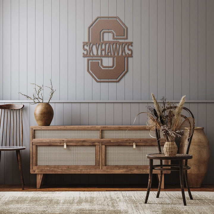 Metal Sign Copper / 12 Inch teelaunch