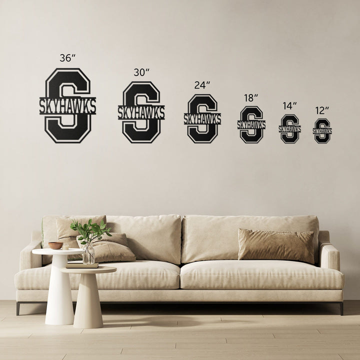 Metal Sign Black / 12 Inch teelaunch