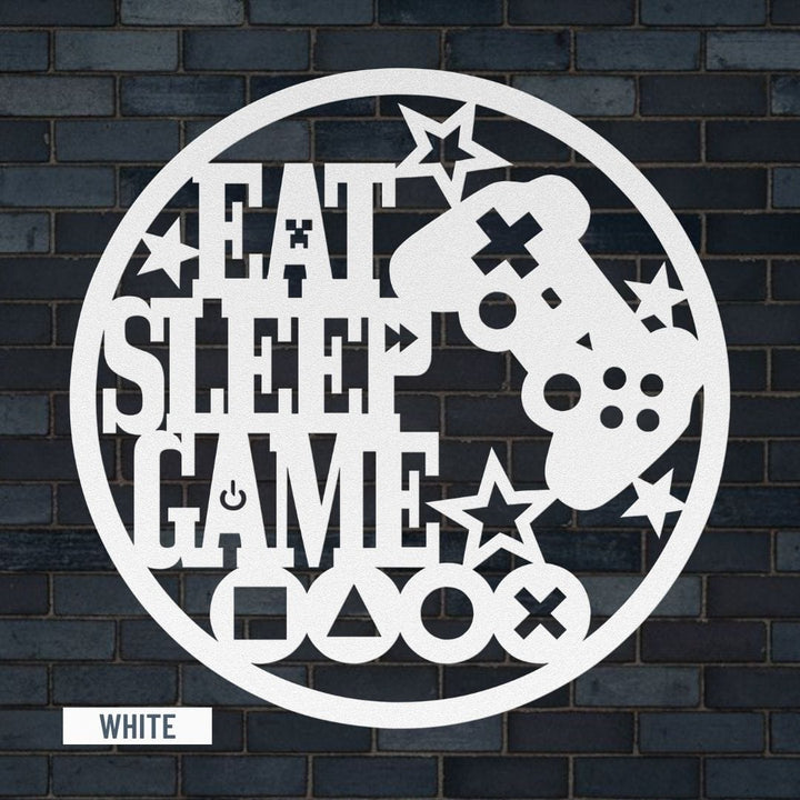 Gamer 12 Metal Sign Uber Elegant