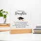 Congratulations Gift for Daughter Graduation for College High School Master Degree, Custom Grad Gift for Woman niece friend sister