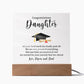 Congratulations Gift for Daughter Graduation for College High School Master Degree, Custom Grad Gift for Woman niece friend sister