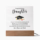 Congratulations Gift for Daughter Graduation for College High School Master Degree, Custom Grad Gift for Woman niece friend sister