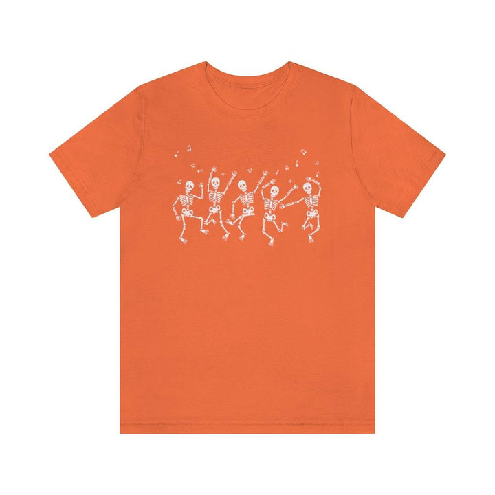 Dancing Skeleton Halloween Shirt - Uber Elegant