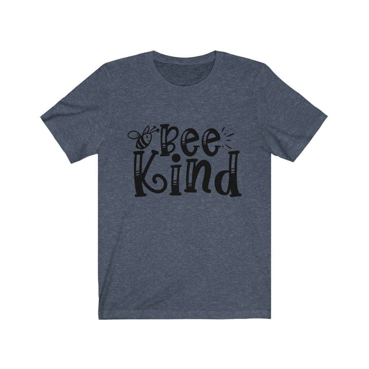 Comfort Colors Be Kind Shirt - Kindness Shirt, BLM Black Lives Matter Teacher shirt Nurse Shirt T-Shirt Heather Navy / S Uber Elegant Clothing