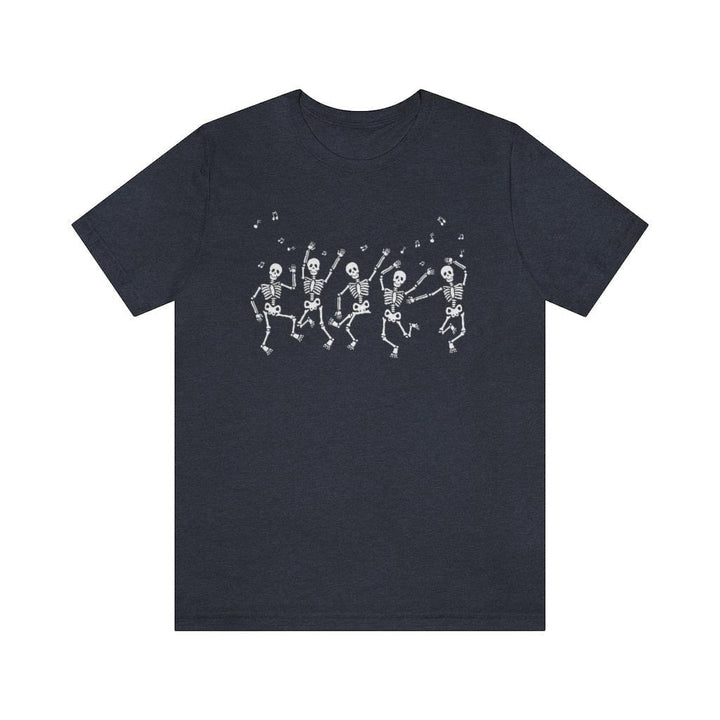 Dancing Skeleton Halloween Shirt - Uber Elegant