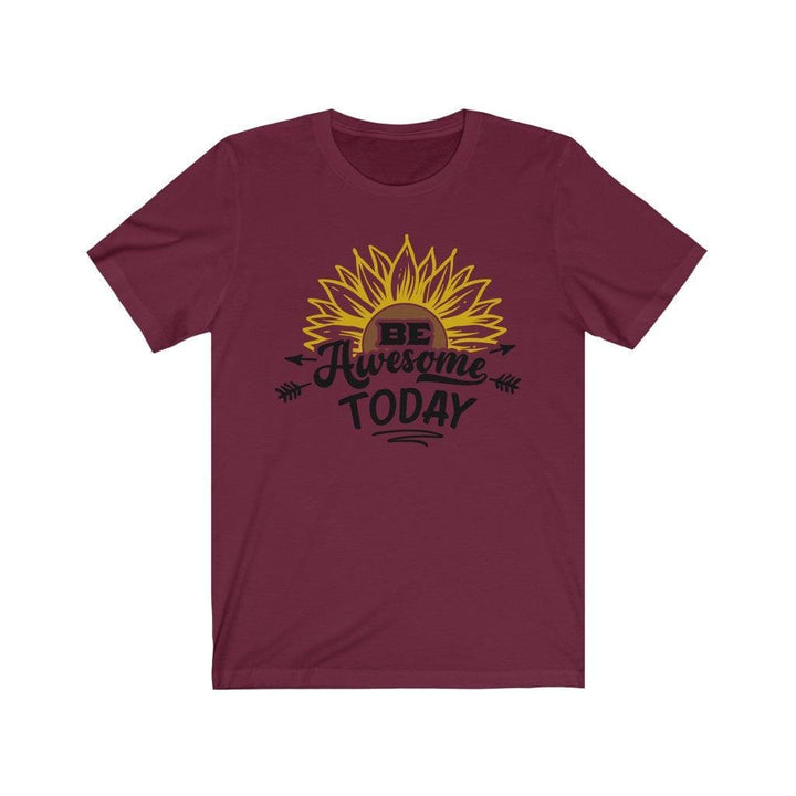 T-Shirt Maroon / XS Uber Elegant Clothing