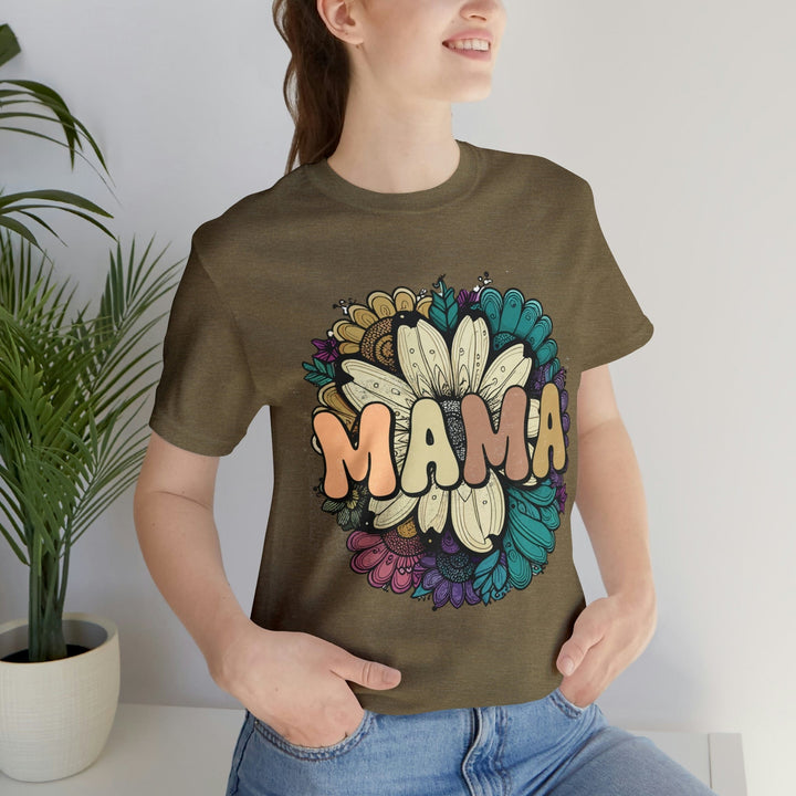 T-Shirt Heather Olive / S Uber Elegant Clothing
