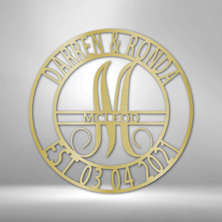 Metal Art Gold / 12" Uber Elegant