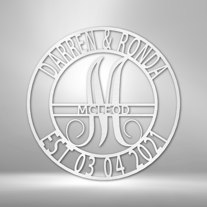 Metal Art White / 12" Uber Elegant