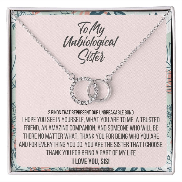 Soul Sister Gift, BFF Necklace for Unbiological Sister Best Friends Forever Friendship Present for Sorority/Long Distance Personalized gift