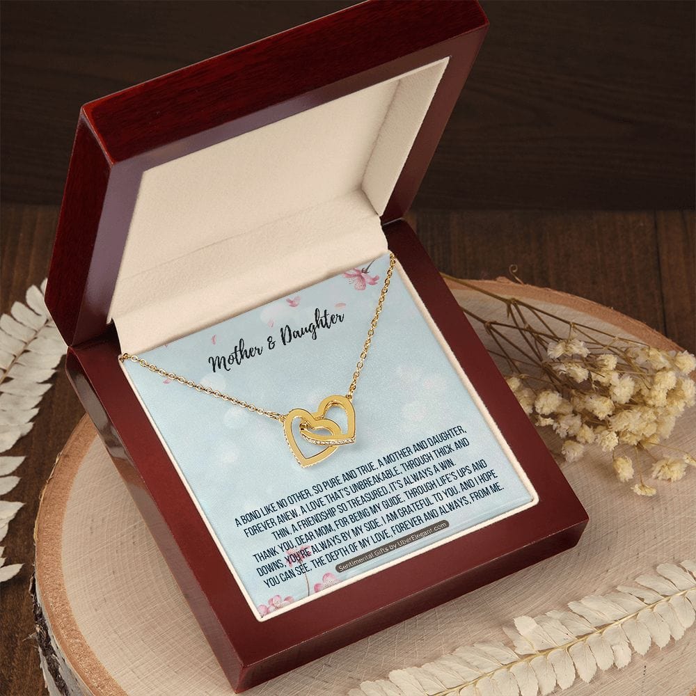 Mothers Day Gift from Daughter - Mother Daughter Necklace, Gifts for Mom, Mom Necklace