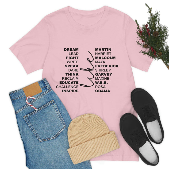 Black Lives Matter Shirt, BLM T-shirt, Human Rights Shirt, Black History T-shirt, Racial Equality Shirt, Premium Mens Womens Unisex Shirt T-Shirt Pink / S Uber Elegant Clothing