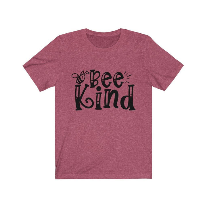 Comfort Colors Be Kind Shirt - Kindness Shirt, BLM Black Lives Matter Teacher shirt Nurse Shirt T-Shirt Heather Raspberry / S Uber Elegant Clothing