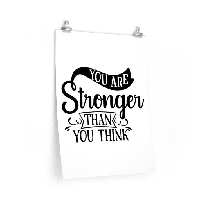 You are Stronger Than You Think - Uber Elegant