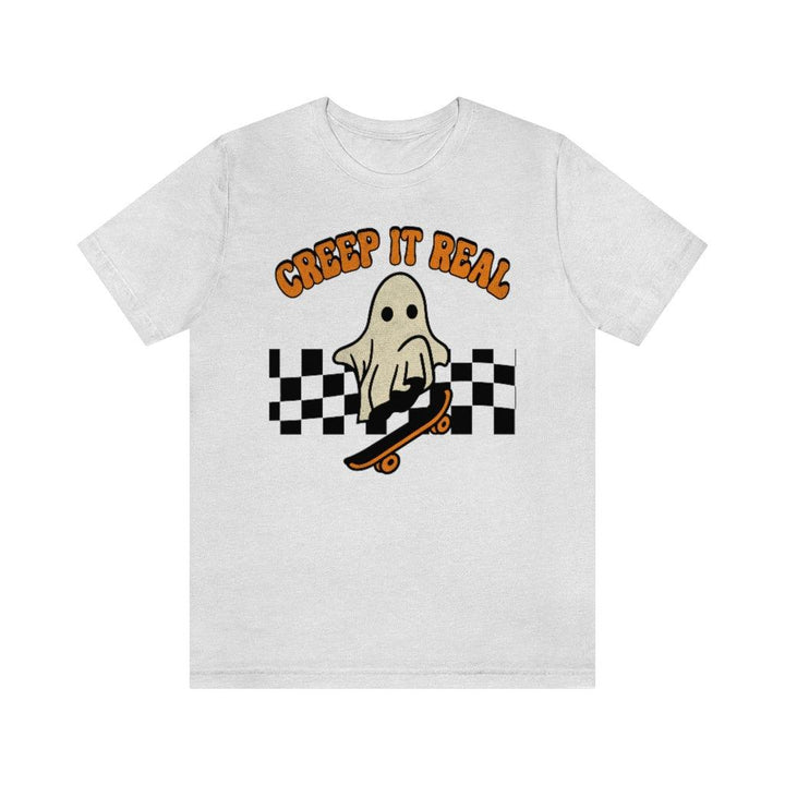 Creep It Real Ghost Shirt / Retro Halloween shirt - Uber Elegant