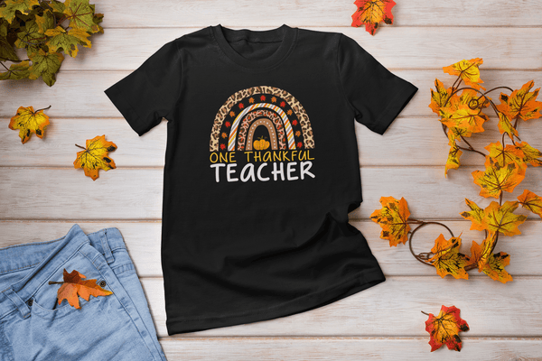 Teacher Rainbow Shirt // Fall Teacher Shirt - Uber Elegant